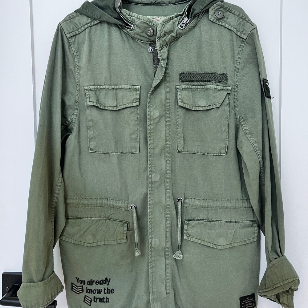 ZARA UNISEX MILITARY JACKET